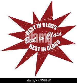 Best in class Stock Vector