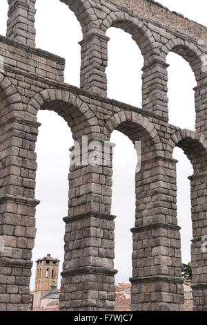 Acueducto de Segovia, Spain Stock Photo