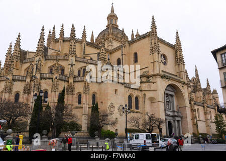 Catedral de Segovia, Spain Stock Photo