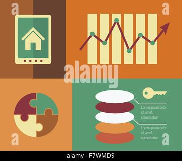 Real Estate Infographic Element Stock Vector Image & Art - Alamy