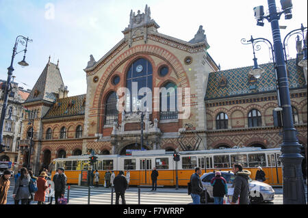 Nagy Vasarcsarnok, Budapest, Hungary Stock Photo