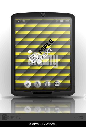 Tablet Computer, Mobile Phone Stock Vector