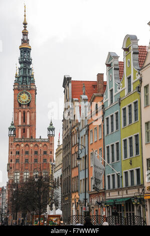 Ratusz Głównego Miasta, Gdansk, Poland Stock Photo