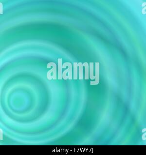 Light blue abstract concentric circle background Stock Vector
