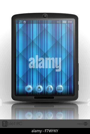 Tablet Computer, Mobile Phone Stock Vector