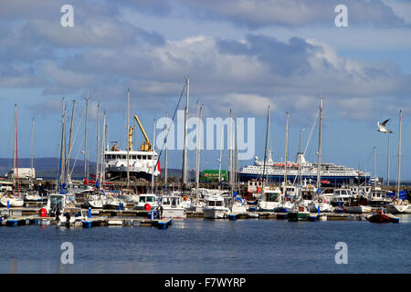 Kirkwall Harbour Orkney Islands Scotland UK Stock Photo