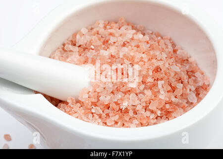 Himalayan Pink Salt Stock Photo