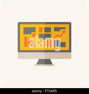 Business Flat Icon Stock Vector