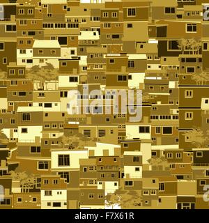 City pattern Stock Vector