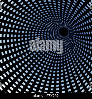 Hi tech tunnel, vortex Stock Vector