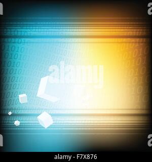 binary codes Stock Vector