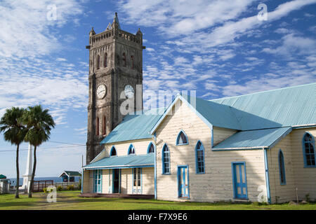 Sacred Heart Church, Levuka (UNESCO World Heritage Site), Ovalau, Fiji Stock Photo