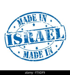 Made in Israel Stock Vector