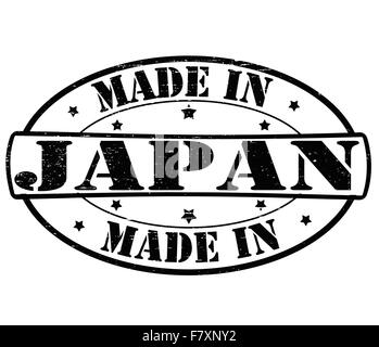 MADE IN JAPAN Rubber Stamp vector over a white background. Stock Vector by  ©gorkemdemir 53490227