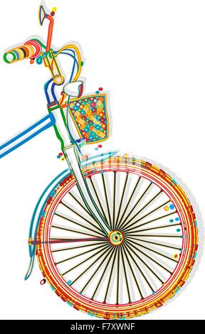Bicycle Template Stock Vector