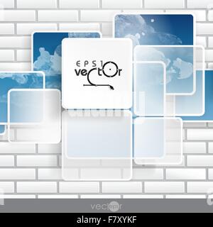Abstract Squares Background Stock Vector
