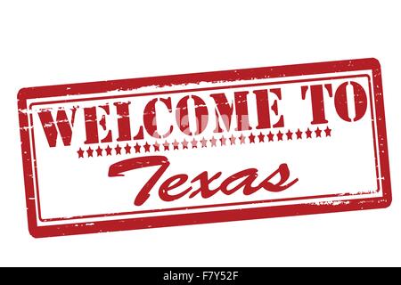 Welcome to Texas Stock Vector