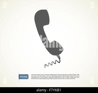 Telephone Icon Stock Vector