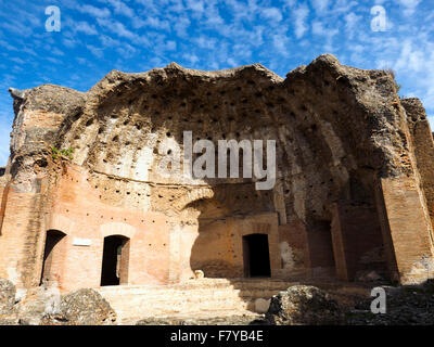 Roman villa heating system Stock Photo - Alamy