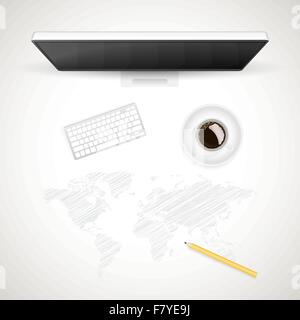 World map background Stock Vector Image & Art - Alamy