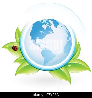 ECO icon Stock Vector