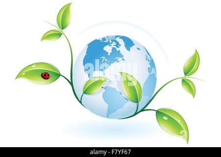 Green ecology Stock Vector
