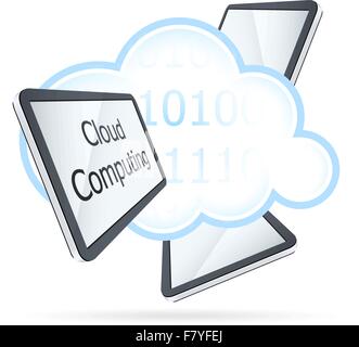 Cloud Computing Icon Stock Vector