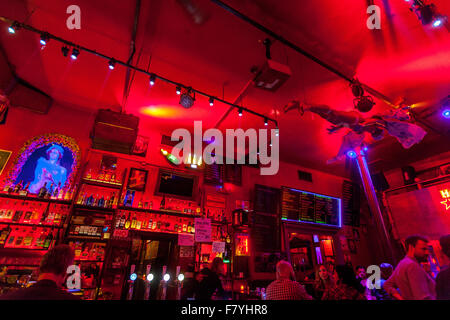 Chapeau Rouge bar nightclub, Prague pub near Old Town Square. Prague Czech Republic Stock Photo