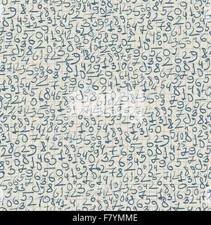 Hand-drawn seamless pattern. Realistic, vector Stock Vector