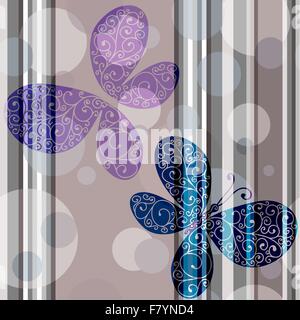 Seamless pastel striped pattern Stock Vector