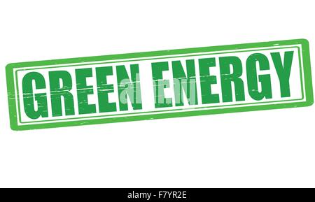 Green energy Stock Vector