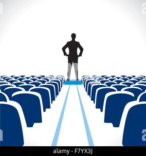 business leader Stock Vector