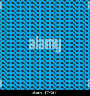 abstract shape blue design pattern Stock Vector