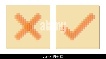 check marks Stock Vector