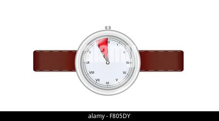 silver watch Stock Vector