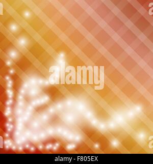 gradient background with squares and shining stars Stock Vector