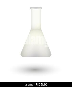 empty flask Stock Vector