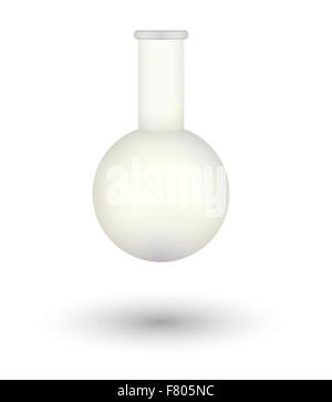 empty flask Stock Vector