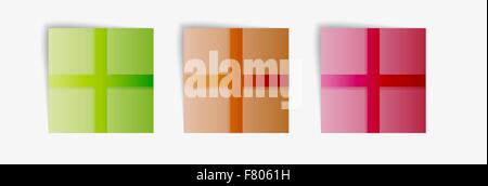 color papers Stock Vector