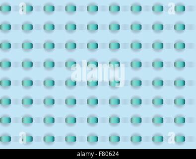seamless pattern - color ovals Stock Vector