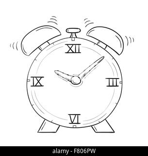 alarm clock Stock Vector