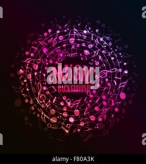 Music Background Stock Vector