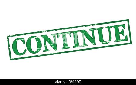 Continue Stock Vector