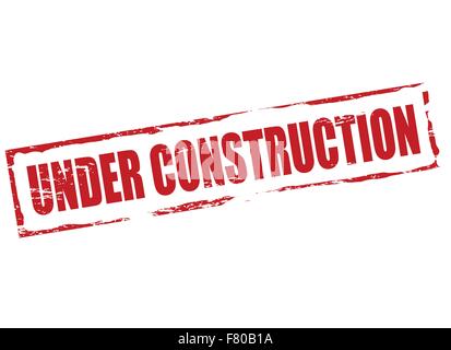 Under construction Stock Vector