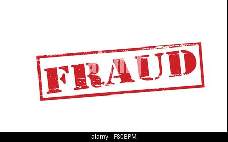 Fraud Stock Vector