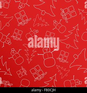 christmas design, seamless pattern Stock Vector