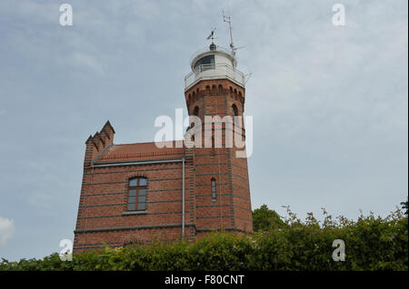 lighthouse of ustka, pomerania, poland Stock Photo