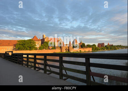 malbork castle, malbork, pomerania, poland Stock Photo