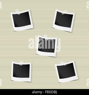 photo frame collection Stock Vector
