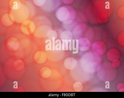 Abstract circular bokeh background Stock Vector